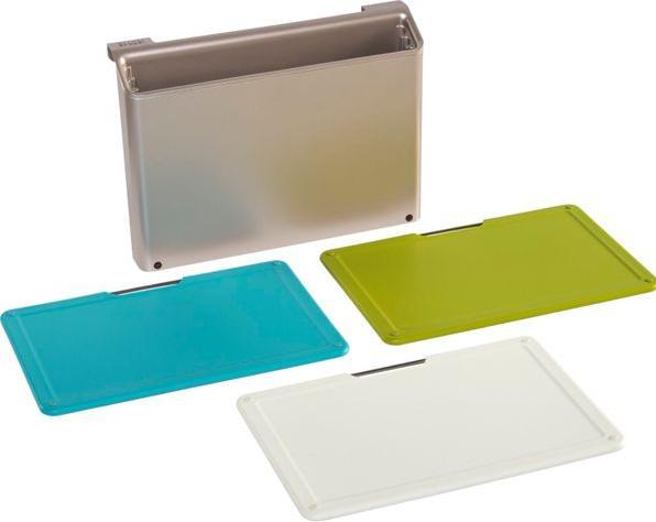 Produktbild Joseph Joseph Folio Slim 3-teiliges Regaleinhänge-Schneidebrett-Set