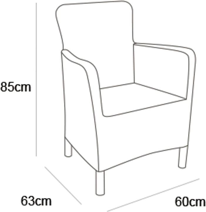 Actual product image Allibert Garden chair