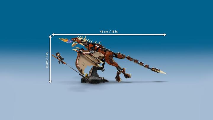 Actual product image LEGO Hungarian Horntail (76406, LEGO Harry Potter)