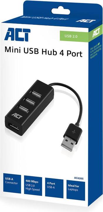 Image du produit ACT AC6205 (USB-A, 4 ports)