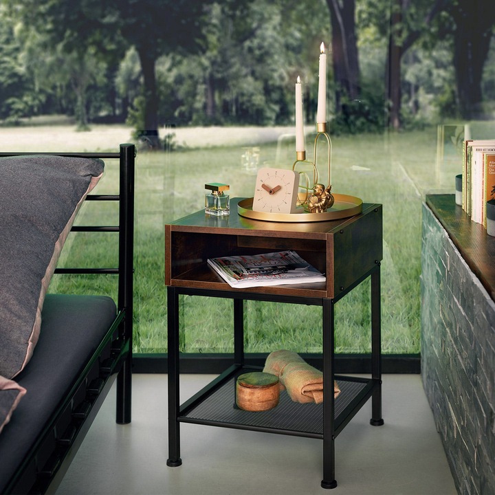 Immagine prodotto tectake Harlow (40,5 x 40,5 x 52,5 cm)