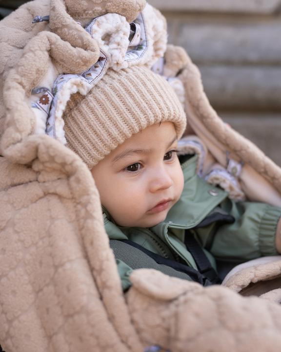 Produktbild Lodger Fäustlinge Fleece Folklore Beige Gr. 1 (1)