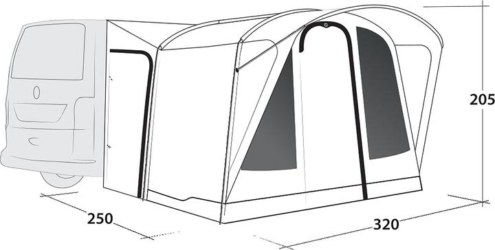 Actual product image Outwell Fresno (Awning, 11.90 kg)