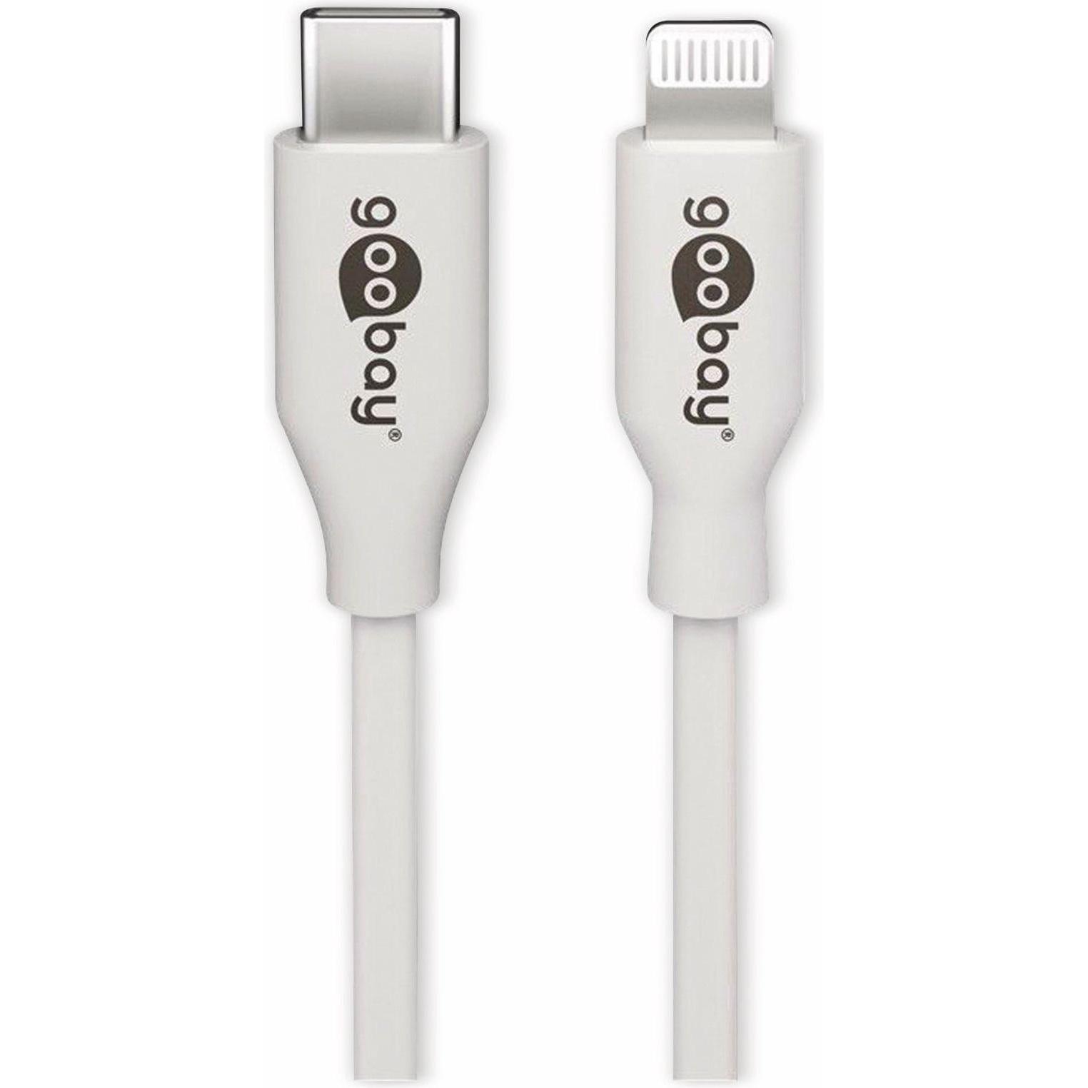 Goobay Lightning - USB-C Kabel (2 m, USB 2.0), USB Kabel
