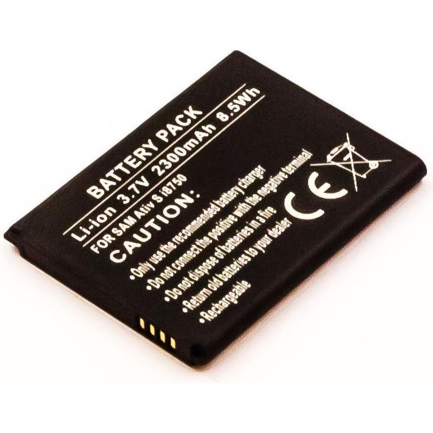 AGI Akku kompatibel mit Samsung Ativ S - Akku - 2.100 mAh, Smartphone Akku
