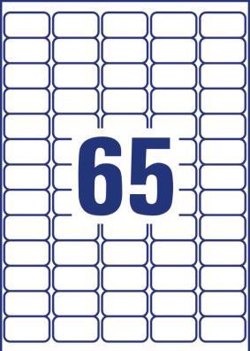 Actual product image Avery Transparent address labels