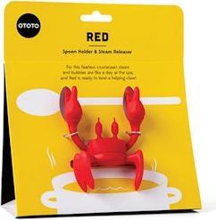 Image du produit Ototo support de cuillère rouge et déclencheur de vapeur