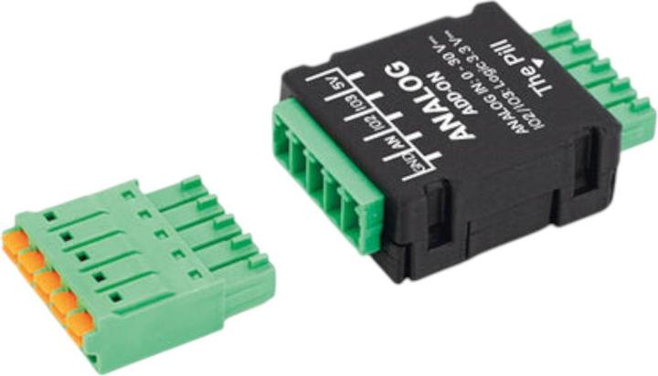 Actual product image Shelly · The Pill · Analog 0-30 V Add-on