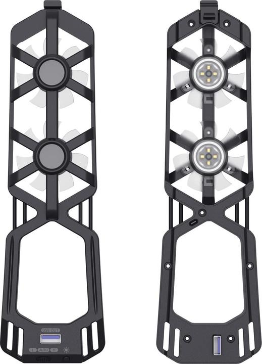 Actual product image Maxx Tech RGB Auto Temperature Controlled Cooling Fan - PS5 Slim (PS5) (PS5)