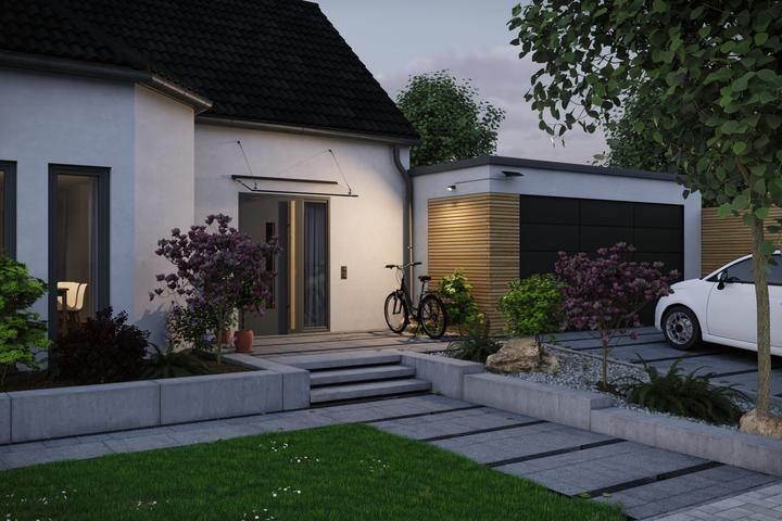 Produktbild Paulmann Solar Wandfluter Flotas (700 lm, IP65)