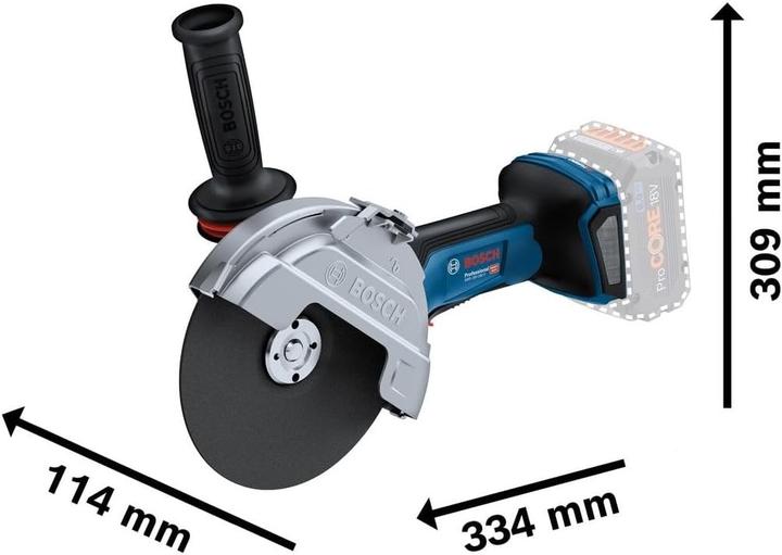 Image du produit Bosch Professional GWS 18V-180 P L-BOXX (180 mm)