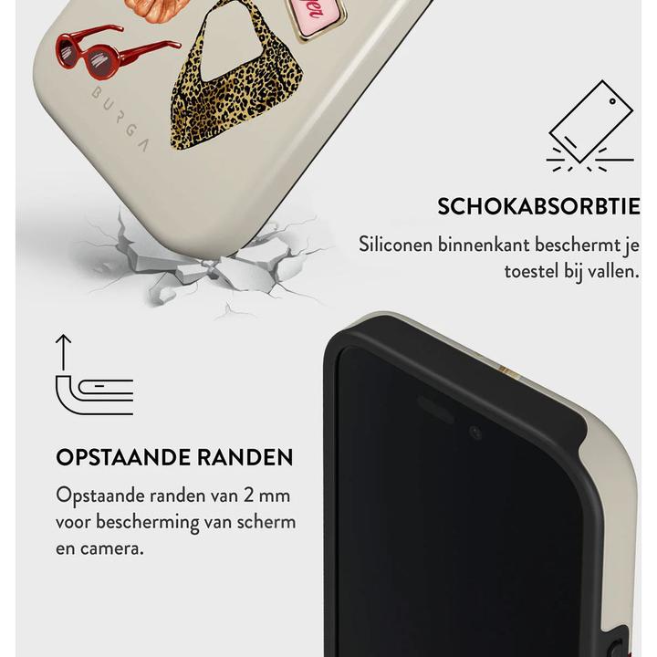 Actual product image Burga Tough MagSafe Case Apple iPhone 16 - It Girl (Apple iPhone 16)