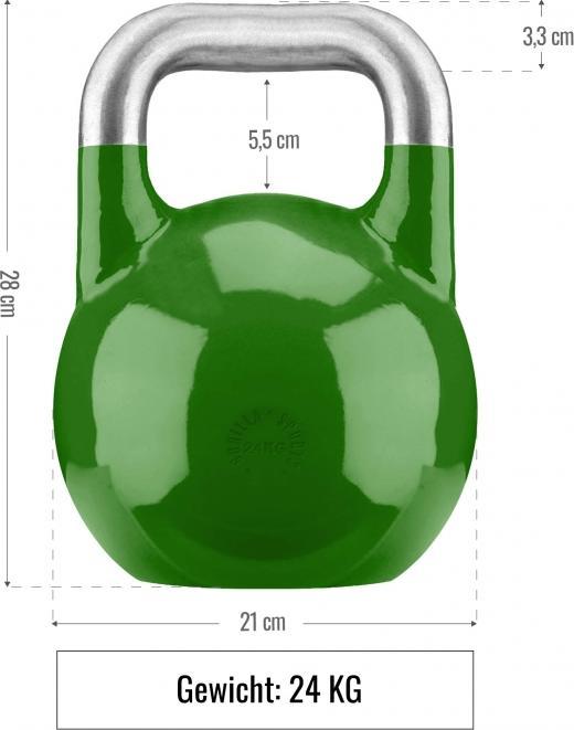Produktbild Gorilla Sports Kettlebell Competition (1 x 24 kg)