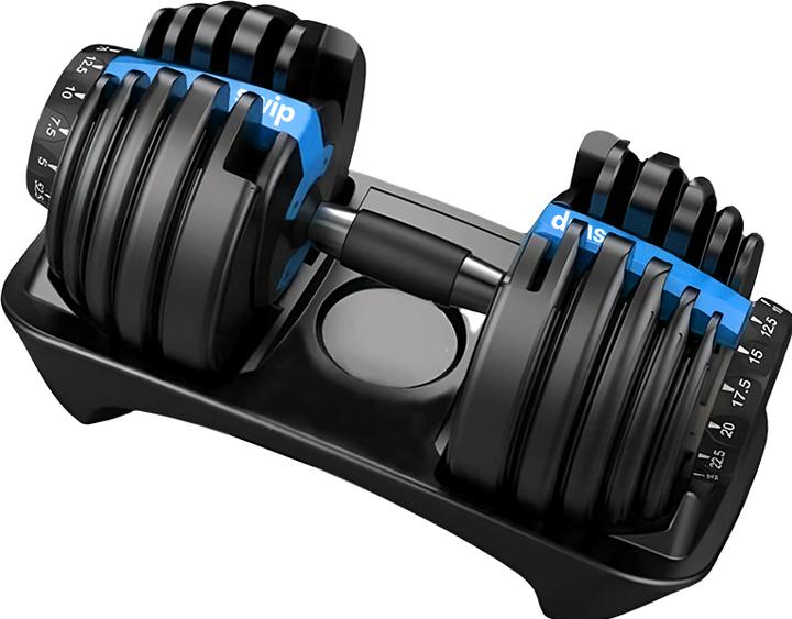 Actual product image Swip Adjustable Dumbbells (1 x 2.5 kg - 24 kg)