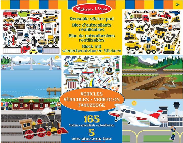 Melissa & Doug Sticker Book Vehicles