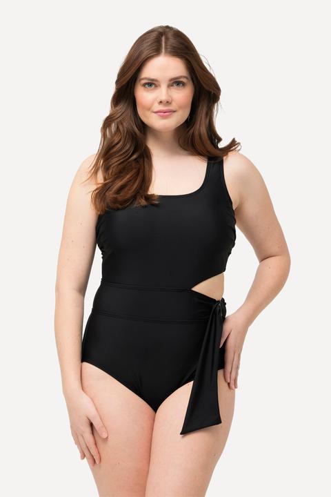 Immagine prodotto Ulla Popken Costume da bagno in stile color blocking con coppe morbide e materiale riciclato (54)