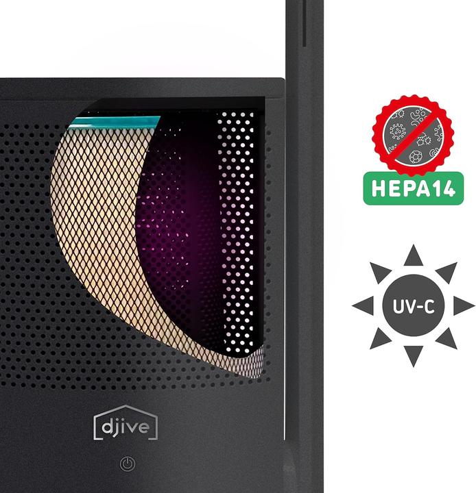 Image du produit Djive Ventilateur & purificateur d'air (25 m²)