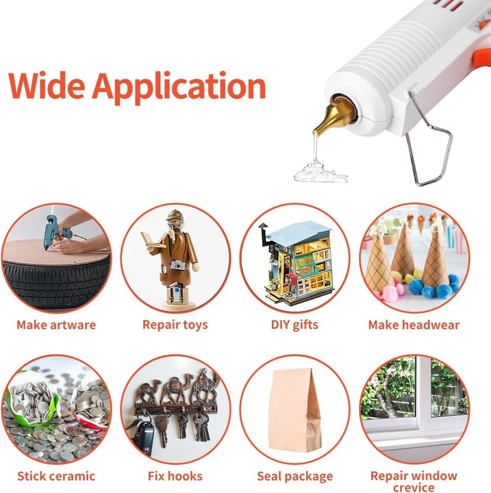 Actual product image Zerodis Heissklebepistole