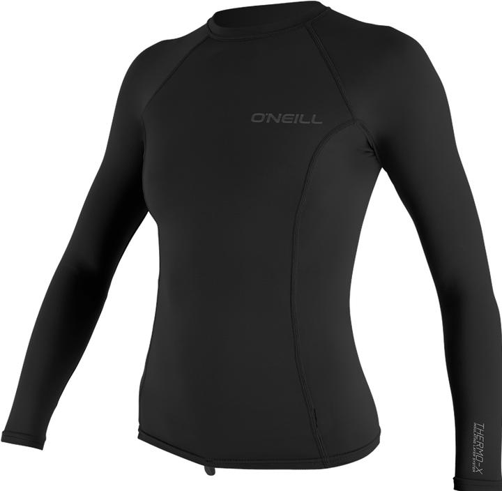 O'Neill Wms Thermo-X L/S Top- BLK- Wms (M)