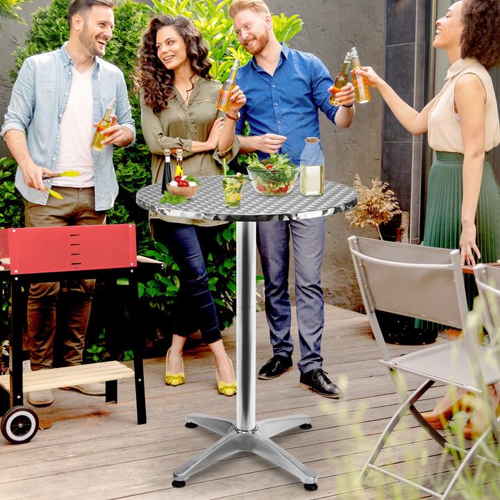 Actual product image Casaria High table (60 x 60 x 70 cm)