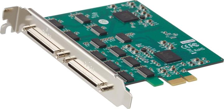 Actual product image Delock PCI Express Card to 16 x Serial RS-232 High Speed ESD Protection