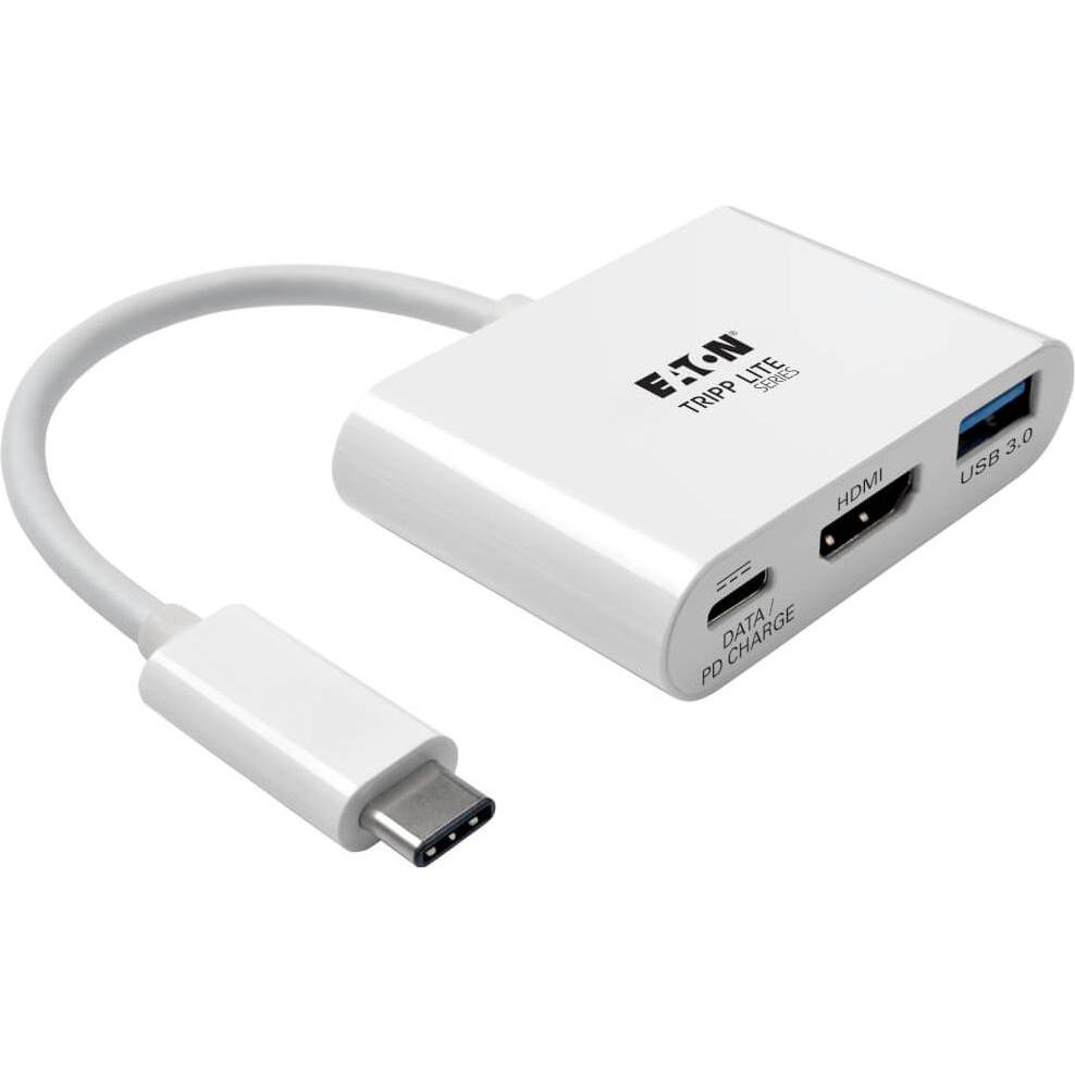 Eaton Tripp Lite Series U444-06N-H4U-C - USB Typ-C - HDMI + USB - Männlich - Weiblich - 3840 x 2160 Pixe (USB-C), Dockin...