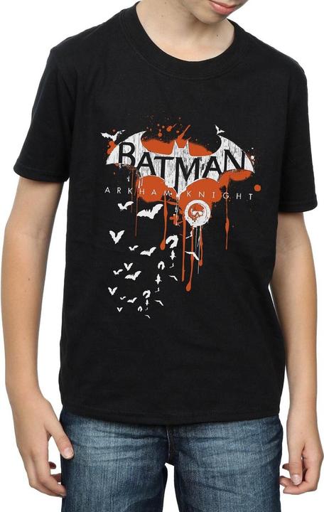 Immagine prodotto Ragazzi Batman Arkham Knight Halloween Logo Art T-Shirt (116)