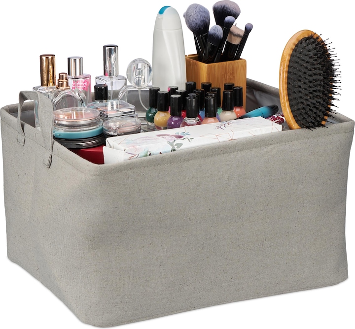 Produktbild Relaxdays Aufbewahrungskorb (1 x, 48 x 38 x 30 cm)