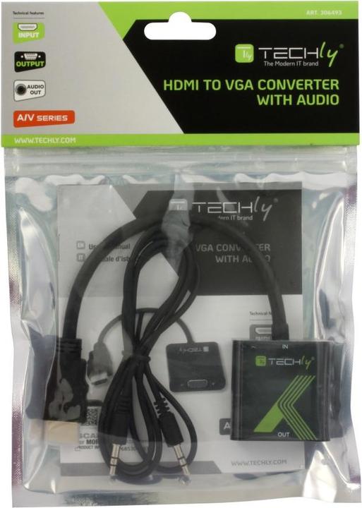 Actual product image Techly HDMI to (0.15 m)