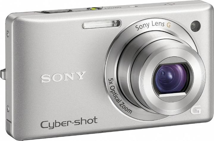 Sony DSC-W380, 14 MPixel, 5x optical zoom, HD movies, silver (1/2,3'')
