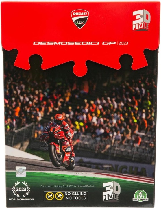 Immagine prodotto Grandi Giochi PUZZLE 3D - DUCATI DESMOSEDICI 120 pz. (120 pezzi)