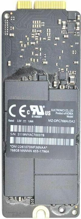 Produktbild CoreParts 768GB SSD for Apple (768 GB, 2.5")