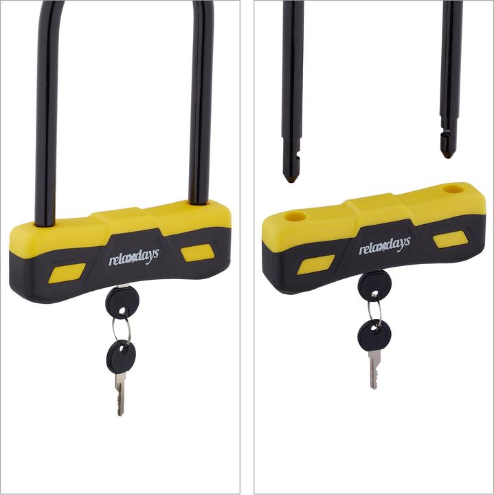 Actual product image Relaxdays U-Lock (25.50 cm)