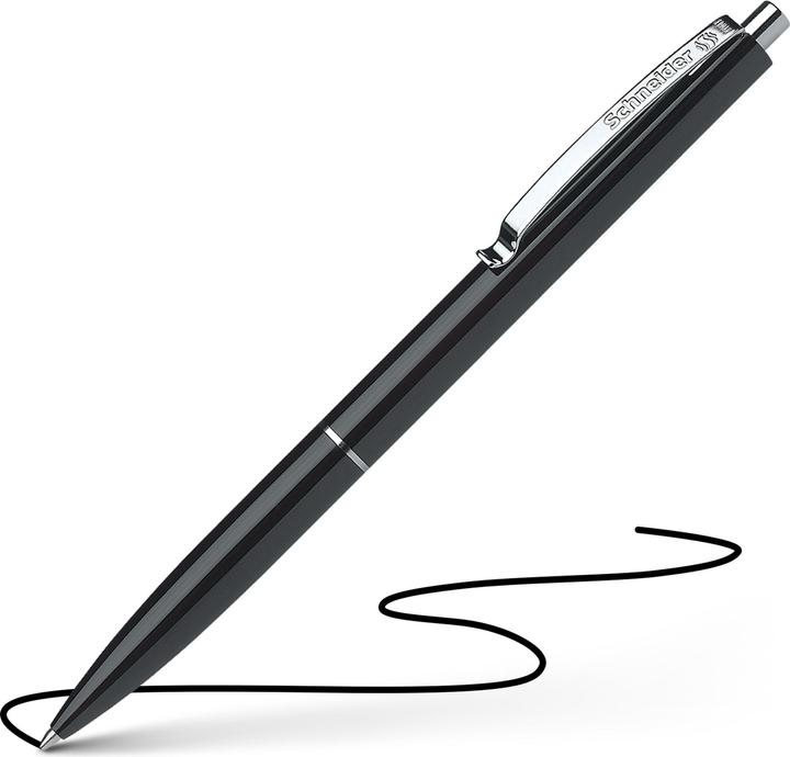 Image du produit Schneider Stylo à bille K15 JS 3081 noir, rechargeable (Noir, 1 x)