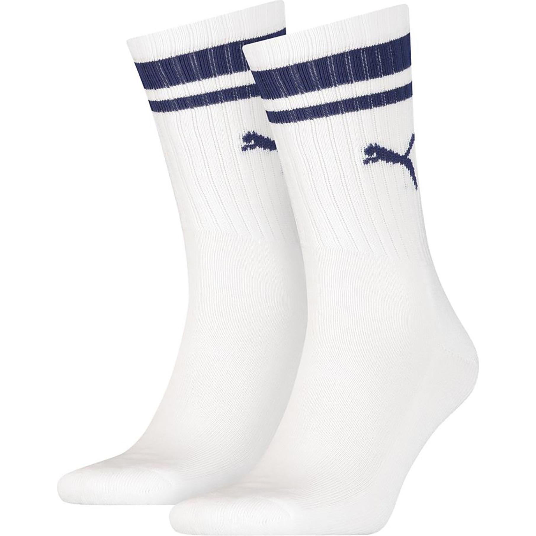 Thumbnail - Puma, Herren, Socken, Socken Sportlich Stretch, Weiss, (6er Pack, 43 - 46)