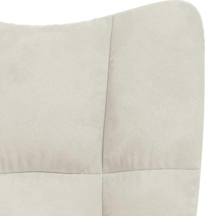 Produktbild vidaXL Schaukelstuhl mit Hocker