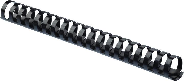 Image du produit Fellowes Dos de reliure en plastique A4 50 pièces - 25 mm, noir