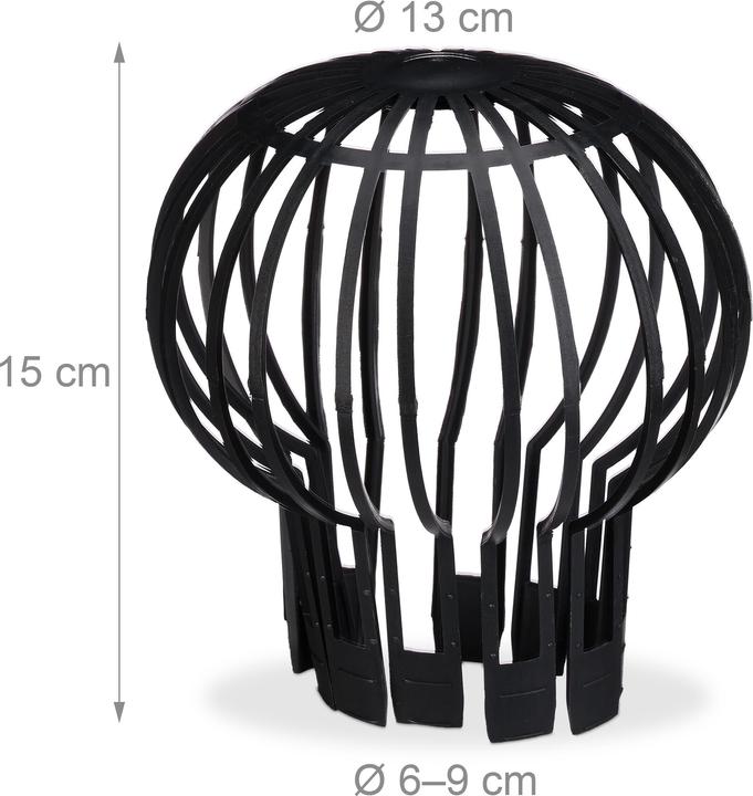 Produktbild Relaxdays Dachrinnen-Laubschutz