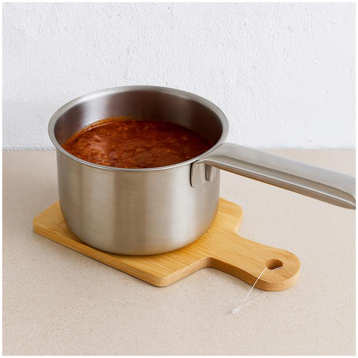 neuetischkultur Praktischer Topfuntersetzer aus hochwertigem Bambus (1 x, Pfannenuntersetzer)