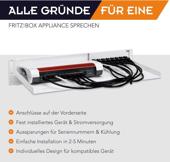 Produktbild Rackmount.IT Rack Mount Kit for AVM Fritz!Box 6890 / 7590