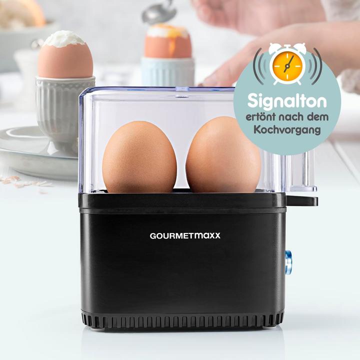 Image du produit Gourmetmaxx Cuit-oeufs noir