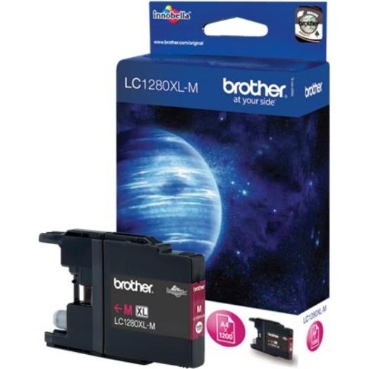 Brother, Druckerpatrone, LC1280XLMBP - Mit hoher Kapazität - Magenta (M)