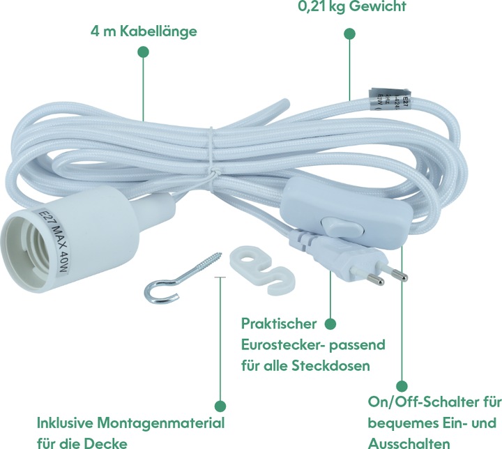 Produktbild Parus by Venso E27 Lampenfassung (LED)