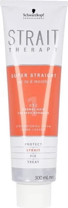 Schwarzkopf Professional Strait Styling Therapy Straightening Cream 1 (Hair cream, 300 ml)