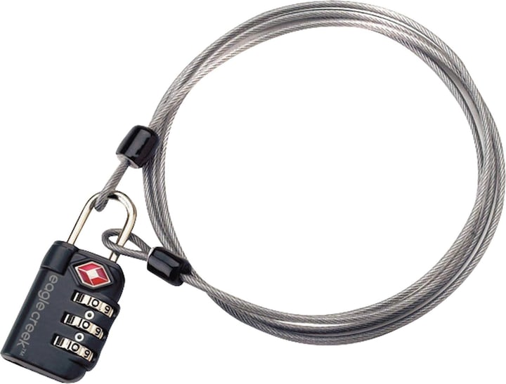 Produktbild Eagle Creek 3 Dial TSA Lock + Cable (Zusätzliche Polsterung)