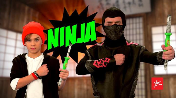Actual product image Fun Promotion Zhi Zhi Ninja Stick