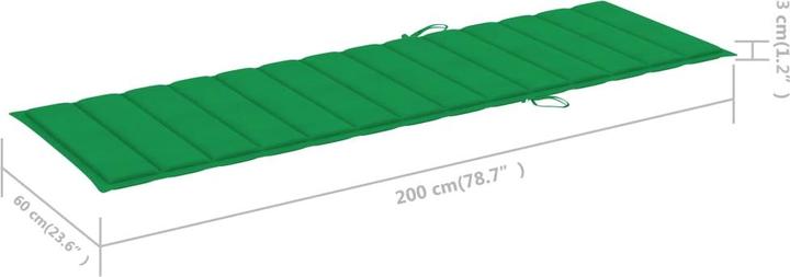 Immagine prodotto vidaXL Sonnenliege (200 cm)