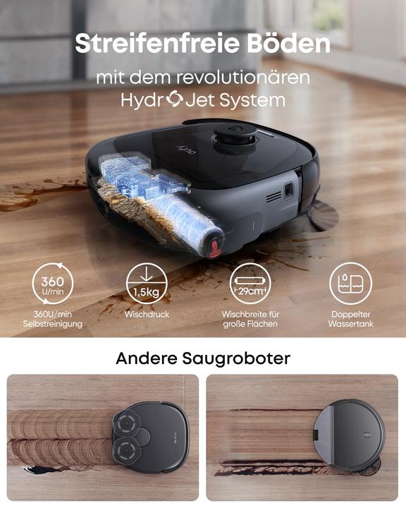 Produktbild eufy Omni E25 (20000 Pa, Wischpads (rotierend))