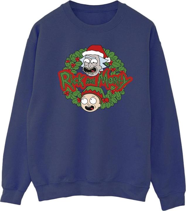 Produktbild Rick And Morty Christmas Wreath Sweatshirt (XL)