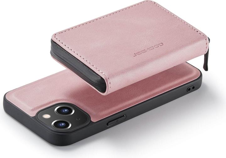 Actual product image Cover-Discount iPhone 14 - Case with Credit Cards Case pink (Apple iPhone 14)